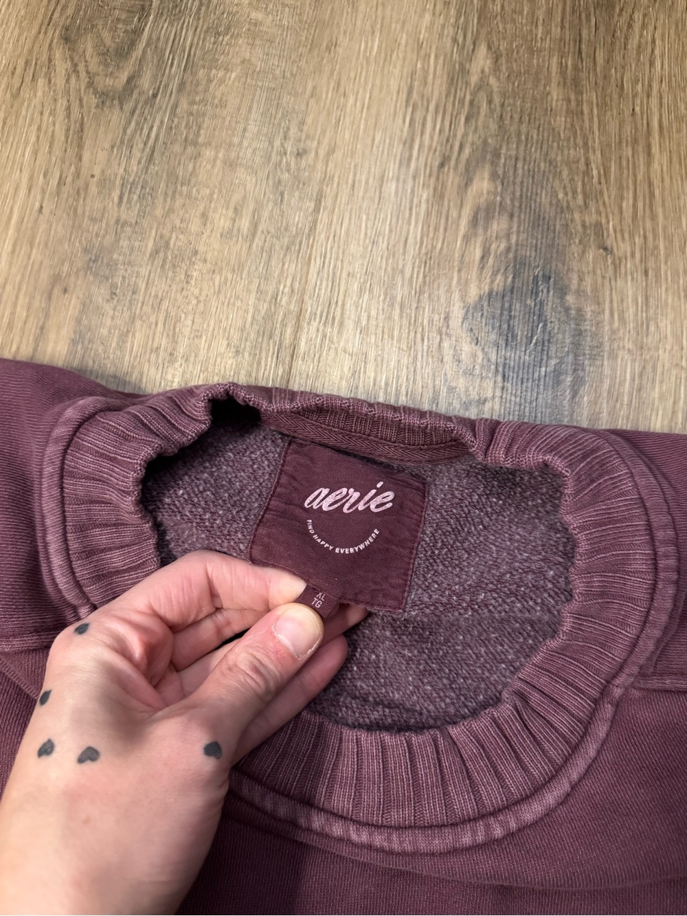 Aerie Down to Earth Crewneck Pullover - Picture 4 of 7